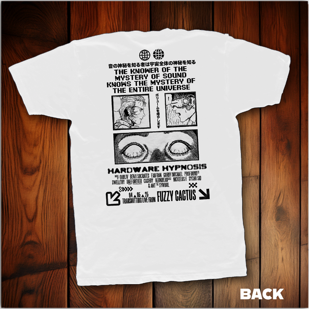 CLUBHAUS × TANGRAM / DICE AIR MOCKNECK CLUBHAUS × TANGRAM DICE AIR MOCKNECK TEE WHITE TGA-MT143